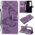 Xiaomi Mi 10 Ultra Embossed Butterfly Wallet Magnetic Stand Case Purple