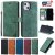 iPhone 13 Wallet RFID Blocking Kickstand Case Green