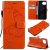 Motorola Moto G 5G Plus Embossed Butterfly Wallet Magnetic Stand Case Orange