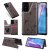 Samsung Galaxy Note 20 Luxury Bee and Cat Magnetic Card Slots Stand Cover Gray