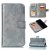 Samsung Galaxy S8 Wallet Stand Case with 9 Card Slots Gray