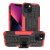 Dual Layer Hybrid Anti-Slip iPhone 14 Kickstand Case Red