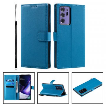 Samsung Galaxy Note 20 Ultra Wallet Kickstand Magnetic Case Sky Blue