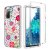 Samsung Galaxy S20 FE Clear Bumper TPU Floral Prints Case