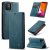 CaseMe iPhone 11 Wallet Kickstand Magnetic Flip Case Blue
