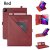 iPad Pro 12.9 inch 2020 Tablet Wallet Leather Stand Case Cover Red