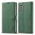 Forwenw Samsung Galaxy S21 Ultra Wallet Magnetic Kickstand Case Green