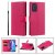 Samsung Galaxy Note 20 Wallet Kickstand Magnetic Case Rose