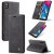 CaseMe Samsung Galaxy M10 Wallet Magnetic Stand Case Black