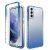 Samsung Galaxy S21 Plus Shockproof Clear Gradient Cover Blue