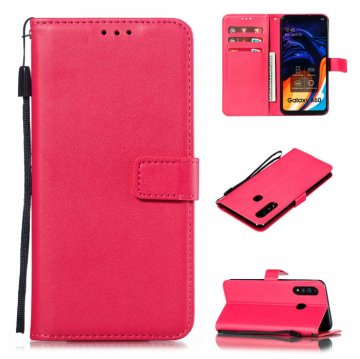 Samsung Galaxy A60 Wallet Kickstand Magnetic Leather Case Rose