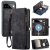 CaseMe Google Pixel 11/Pixel 11 Pro 2-in-1 Magnetic Wallet Case with Wrist Strap, RFID-blocking & Wireless Charging Black