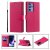 Samsung Galaxy Note 20 Ultra Wallet Kickstand Magnetic Case Rose