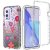 OnePlus 9 Clear Bumper TPU Floral Prints Case