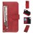 Samsung Galaxy Note 10 Plus Wallet Magnetic Kickstand Case Red