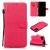 iPhone 11 Pro Max Wallet Kickstand Magnetic PU Leather Case Rose