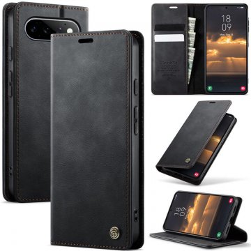 CaseMe Google Pixel 11/Pixel 11 Pro Magnetic Wallet Case with RFID Blocking Black