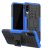 Samsung Galaxy A70 Hybrid Rugged PC + TPU Kickstand Case Blue