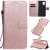 Samsung Galaxy A71 5G Embossed Sunflower Wallet Stand Case Rose Gold