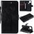 Google Pixel 4A 5G Embossed Tree Cat Butterfly Wallet Stand Case Black