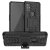 OnePlus Nord N10 5G Hybrid Rugged PC + TPU Kickstand Case Black