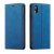 Forwenw iPhone XR Wallet Kickstand Magnetic Case Blue