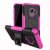 Samsung Galaxy S9 Hybrid Rugged PC + TPU Kickstand Case Rose