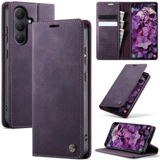 CaseMe Samsung Galaxy S26 Magnetic Wallet Case with RFID Blocking Purple
