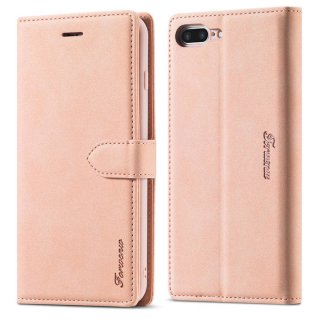 Forwenw iPhone 7 Plus/8 Plus Wallet Magnetic Kickstand Case Rose Gold