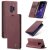CaseMe Samsung Galaxy S9 Wallet Magnetic Stand Case Red