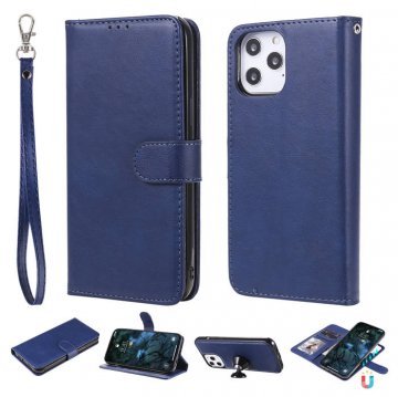 iPhone 12 Pro Max Wallet Magnetic Detachable 2 in 1 Case Blue