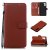 Samsung Galaxy Note 10 Wallet Kickstand Magnetic Case Brown