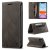 Autspace iPhone 11 Wallet Kickstand Magnetic Shockproof Case Coffee