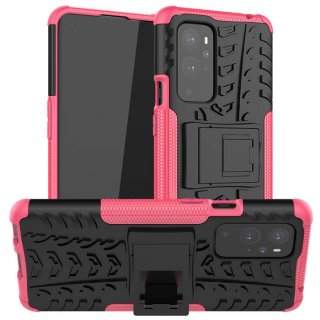 OnePlus 9 Pro Hybrid Rugged PC + TPU Kickstand Case Rose