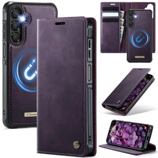 CaseMe Samsung Galaxy A16 5G 2-in-1 Magnetic Wallet Case with RFID Blocking Purple