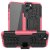 iPhone 12 Pro Max Hybrid Rugged PC + TPU Kickstand Case Rose