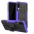 Samsung Galaxy A70 Hybrid Rugged PC + TPU Kickstand Case Purple