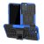 Hybrid Rugged iPhone 11 Pro Max Kickstand Shockproof Case Blue