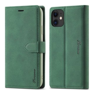 Forwenw iPhone 11 Wallet Magnetic Kickstand Case Green