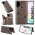 Samsung Galaxy Note 10 Plus Bee and Cat Card Slots Stand Cover Gray