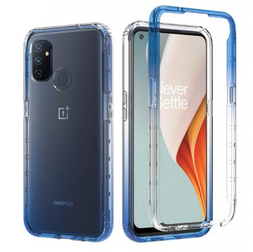 OnePlus Nord N100 Shockproof Clear Gradient Cover Blue