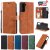 Samsung Galaxy S21 Wallet RFID Blocking Kickstand Case Brown