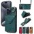 Card Holder Kickstand Crossbody Phone Case Green