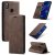 CaseMe Huawei P Smart 2019 Wallet Kickstand Magnetic Case Coffee