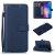 Xiaomi Mi 9 Wallet Kickstand Magnetic PU Leather Case Dark Blue