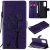 Xiaomi Mi 10T/10T Pro Embossed Tree Cat Butterfly Wallet Stand Case Purple