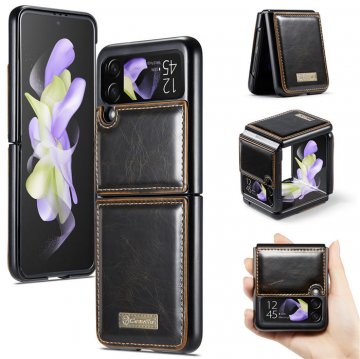 CaseMe Samsung Galaxy Z Flip4 5G PU Leather Case Coffee