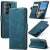 CaseMe Samsung Galaxy S26 Ultra Wallet Magnetic Suede Leather Case Blue