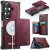 CaseMe Samsung Galaxy Z Fold8 Ultra Detachable Magnetic Wallet Case with RFID Blocking & Wireless Charging Red