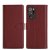 Genuine Leather Samsung Galaxy Note 20 Litchi Texture Wallet Stand Case Red
